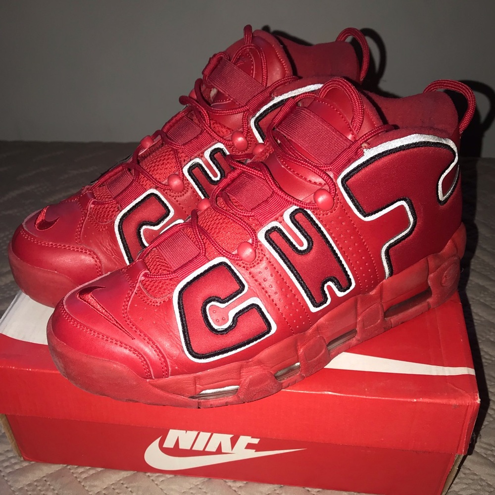 Nike Air More Uptempo QS CHI Chicago Red